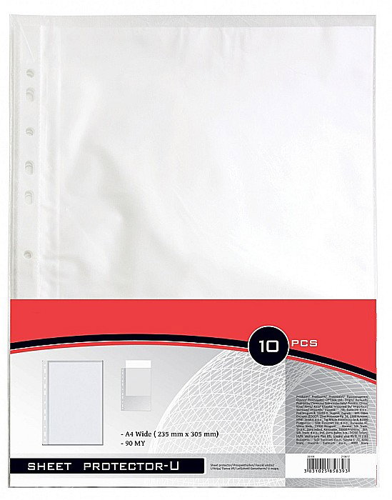 FOLIE PROTECTIE A4 90 MICRONI 10/SET 20104 [1]