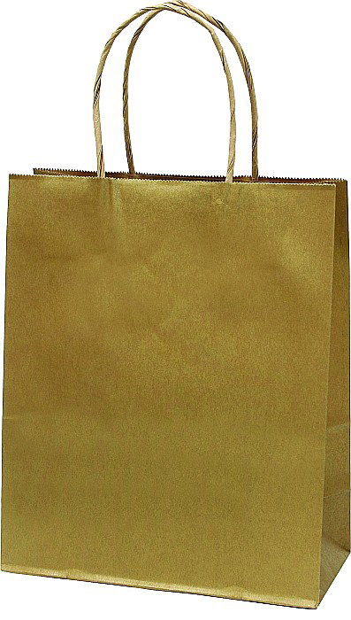 SACOSA AURIE 22*25*10CM, DE HARTIE KRAFT GROASA 220GR/M2, CU MANER RASUCIT REZISTENT, 71441 [1]