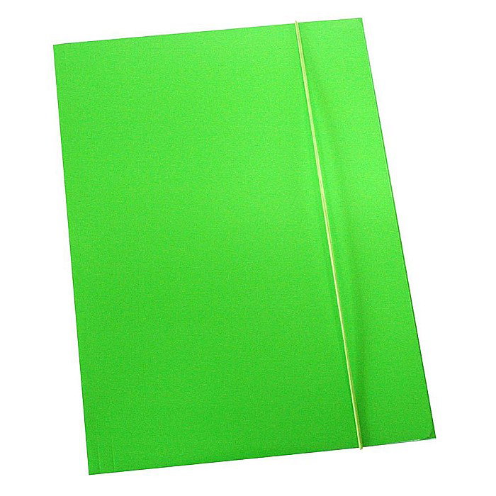 DOSAR CARTON A4+  CU ELASTIC VERDE NEON 60677 [1]