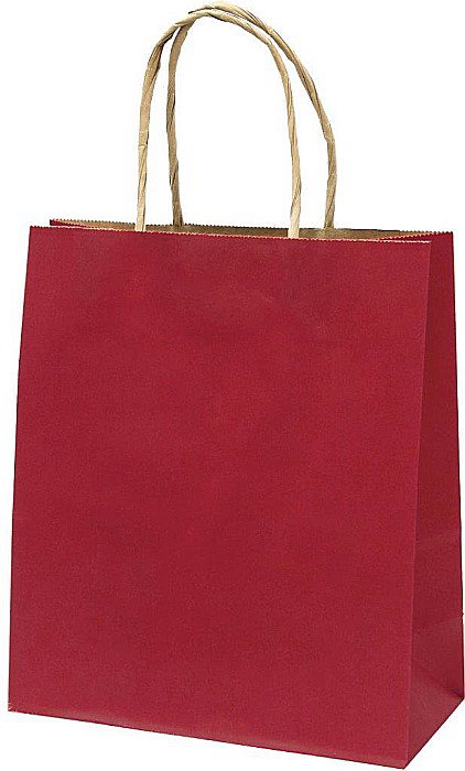 SACOSA BORDO 22*25*10CM, DE HARTIE KRAFT GROASA 220GR/M2, CU MANER RASUCIT REZISTENT, 71637 [1]