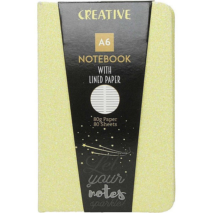 NOTES GLITTER A6, 96F, LINII, DIVERSE CULORI 52947 [2]
