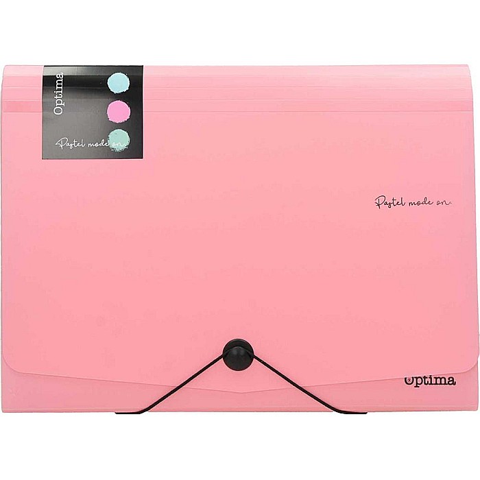 EU MAPA A4 PP 12 COMPARTIMENTE CU ELASTIC, PASTEL 120380 [3]