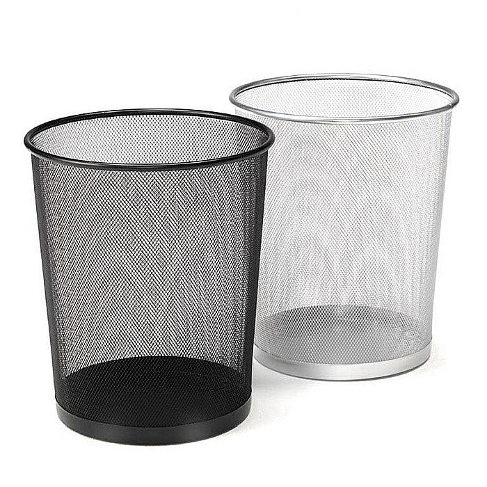 EU COS METALIC PENTRU BIROU 20 L NEGRU 22681 [2]