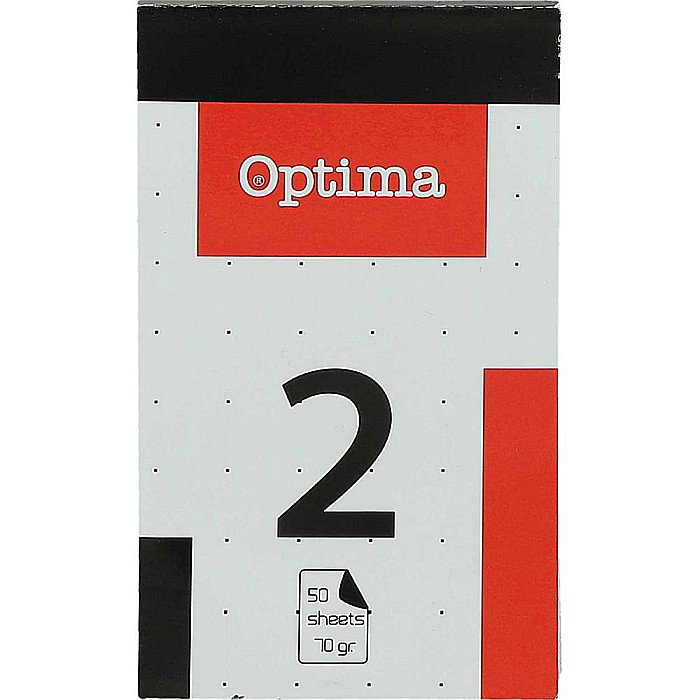 BLOC NOTES 65*115MM 70GR 50F CU PATRATE NR.2 21386 [1]
