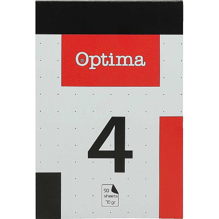 BLOC NOTES 93*146MM 70GR 50F CU PATRATE NR.4 21388 [1]