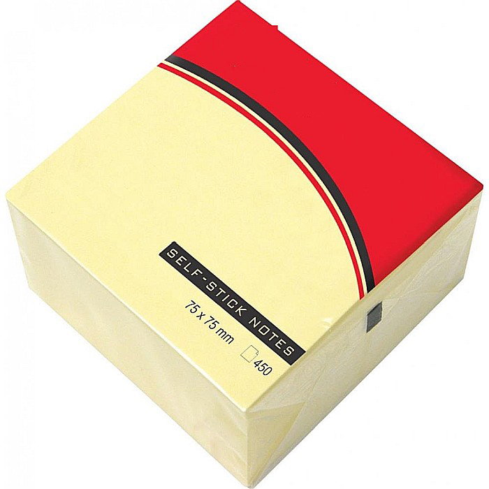 POST IT CUB 75*75MM 450F GALBEN PASTEL 22916B [1]