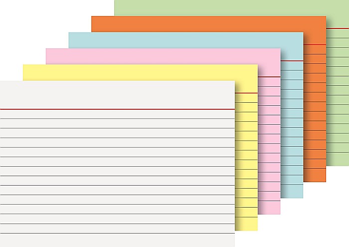 BR INDEX CARD A6 100/SET ALB DR 2260100 [3]