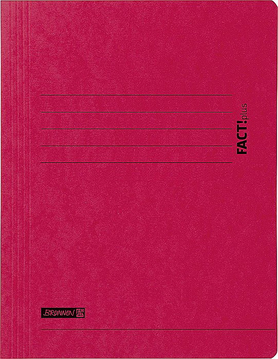 DOSAR PLIC DE CARTON, A4 375G/M2, ROSU 2015320 [1]