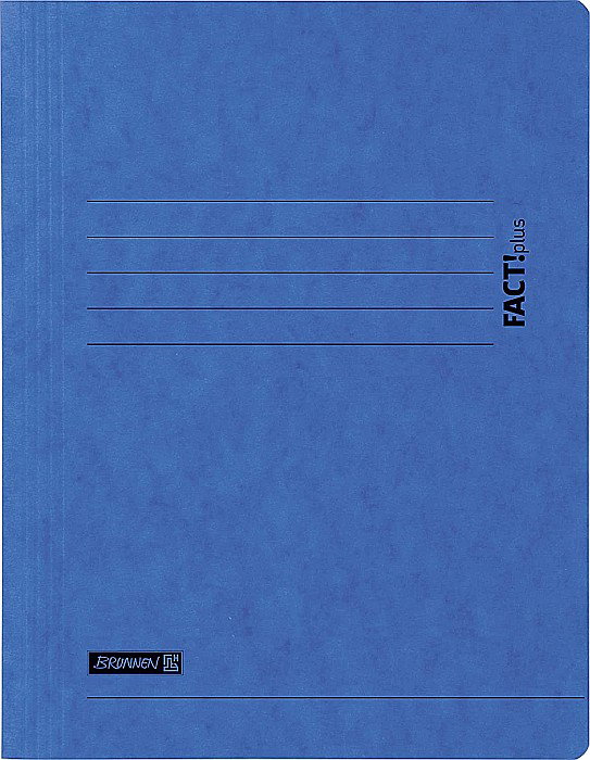 DOSAR PLIC DE CARTON, A4 375G/M2, ALBASTRU 2015330 [1]
