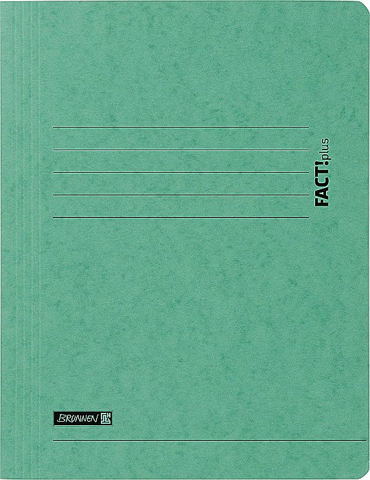 DOSAR PLIC DE CARTON, A4 375G/M2, VERDE 2015350 [1]