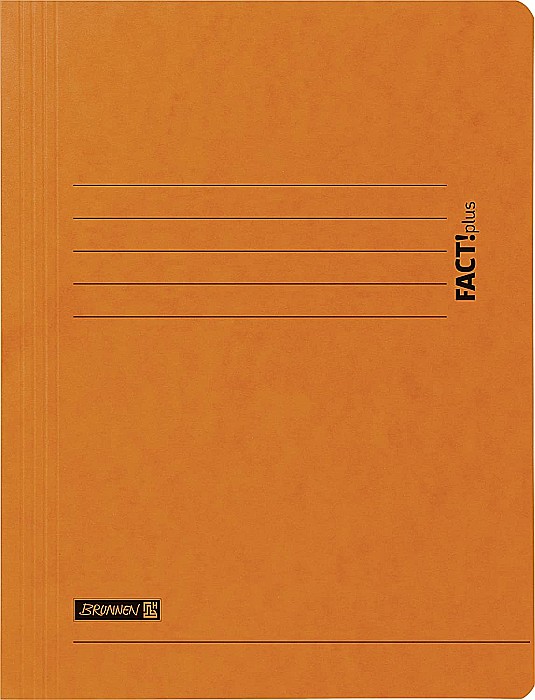 DOSAR PLIC DE CARTON, A4 375G/M2, PORTOCALIU 2015340 [1]