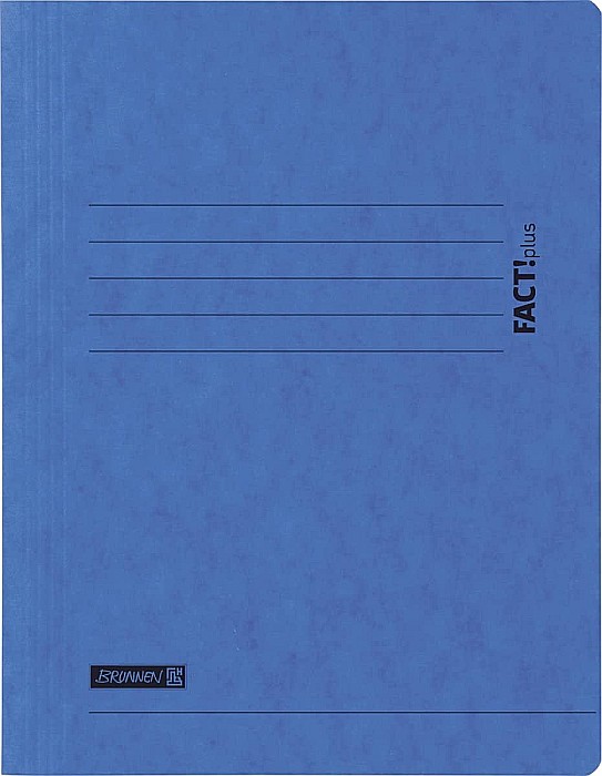 DOSAR PLIC DE CARTON, A4 375G/M2, ALBASTRU 2015430 [1]