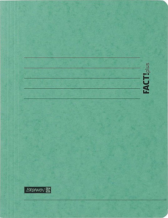 DOSAR PLIC DE CARTON, A4 375G/M2, VERDE 2015450 [1]