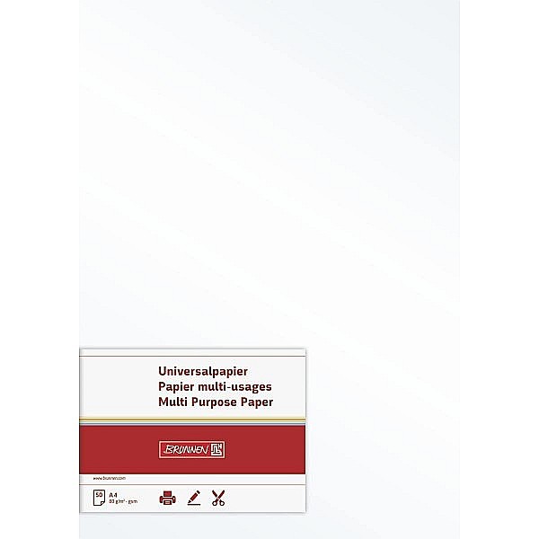 BR HARTIE COLOR A4 80GR 50/SET ALB PERLA 5125007 [2]