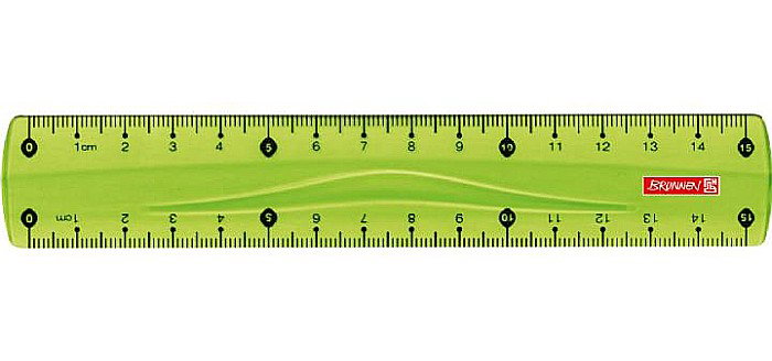 BR RIGLA 15CM BRUNNEN VERDE KIWI COLOR CODE 4971552 [1]