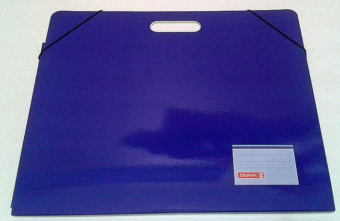 BR SERVIETA DOCUMENTE PLASTIC, A3, CU MANER, DIVERSE CULORI 47063 [3]