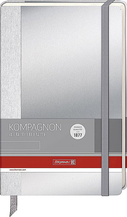 BR NOTES A5 96F KOMPAGNON CU ELASTIC ARGINTIU VE 5522005 [2]