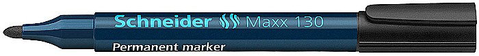 SCR MARKER SCHNEIDER 130, VARF ROTUND, 1-3MM, NEGRU [5]