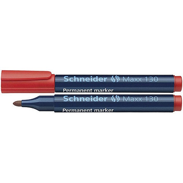SCR MARKER SCHNEIDER 130, VARF ROTUND, 1-3MM, ROSU 2926 [1]