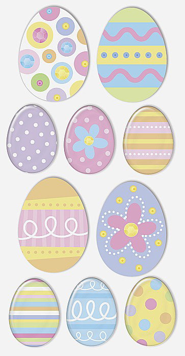 KP STICKER DECOR 7.5*16.5CM OUA DE PASTE 10 PCS 3780610 [1]