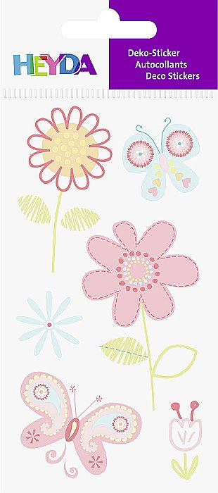 KP STICKER DECOR 7.5*16.5CM FLORI 6 PCS 3780611 [2]