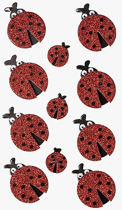 KP STICKER DECOR 7.5*16.5CM BUBURUZE 11 PCS 3780687 [1]