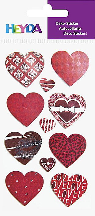 KP STICKER DECOR 7.5*16.5CM MIX INIMI 11 PCS 3780706 [1]