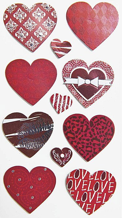 KP STICKER DECOR 7.5*16.5CM MIX INIMI 11 PCS 3780706 [2]