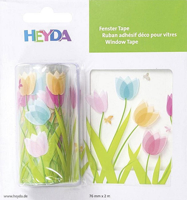 KP BANDA AUTOADEZIVA DECORATIVA FEREASTRA 200*7.5CM LALELE 3584485 [1]