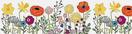 KP BANDA AUTOADEZIVA DECORATIVA FEREASTRA 200*7.5CM FLORI DE CAMP 3584477 [3]