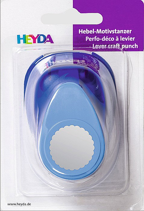 KP PERFORATOR DECORATIV HEYDA 2.5CM CERC ONDULAT 3687543 [2]