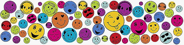 KP BANDA DECOR HARTIE 2 ROLE 5M*1.5CM/5M*4.5CM HEYDA EMOTICONS 3584359 [3]