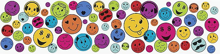 KP BANDA DECOR HARTIE 2 ROLE 5M*1.5CM/5M*4.5CM HEYDA EMOTICONS 3584359 [4]