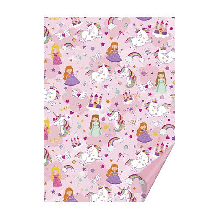 KP CARTON DECOR 50*70 300GR PRINTESE SI UNICORNI 4771744 [1]