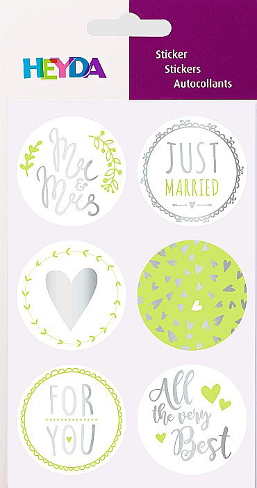 KP STICKERE MARRIDE GREE 6/SET HEYDA 3780805 [2]