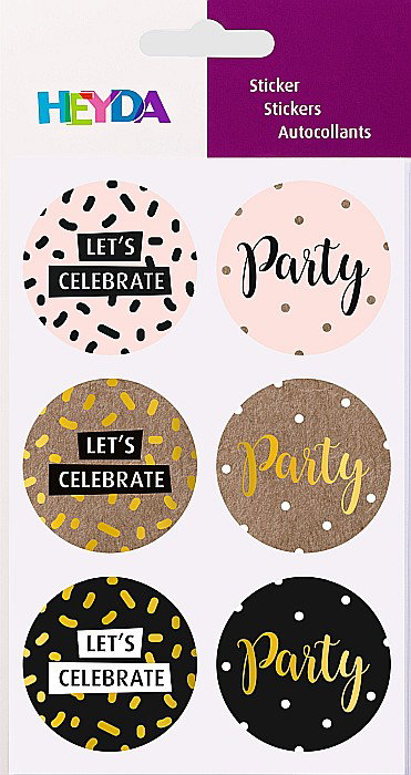 KP STICKERE PARTY 6/SET HEYDA 3780819 [2]