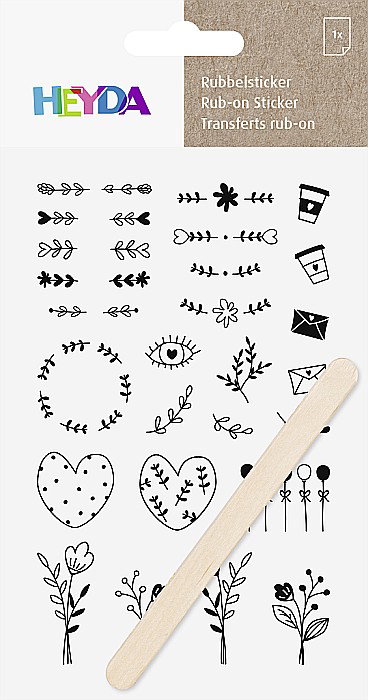 KP STICKERE TRANSFERABILE ORNAMENTE 10*19CM 3780910 [2]