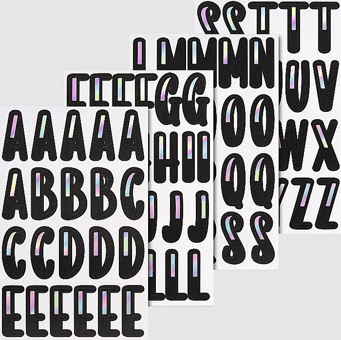 KP STICKERE ALFABET 6/SET HEYDA 3780824 [1]