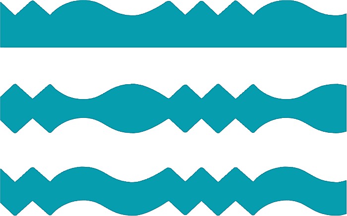 KP FOARFECA CREATIVA ZIG-ZAG JULIA TURQUOISE 4888009 [3]