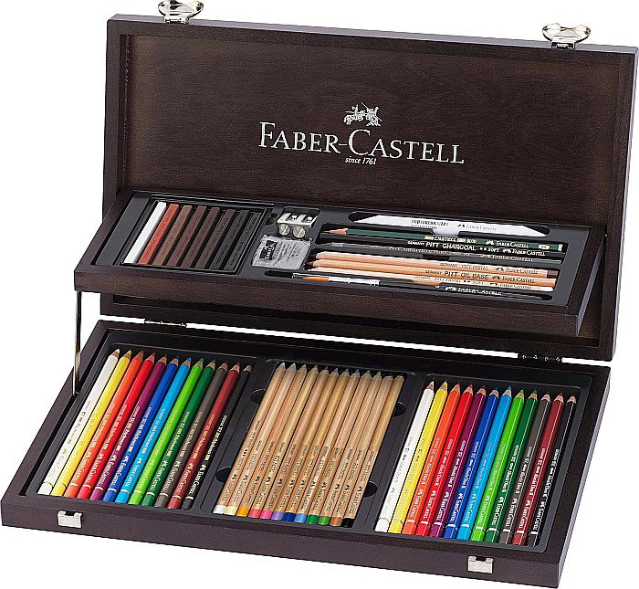 CUTIE LEMN COMPENDIUM ARTA SI GRAFICA FABER-CASTELL  FC110084SD [4]