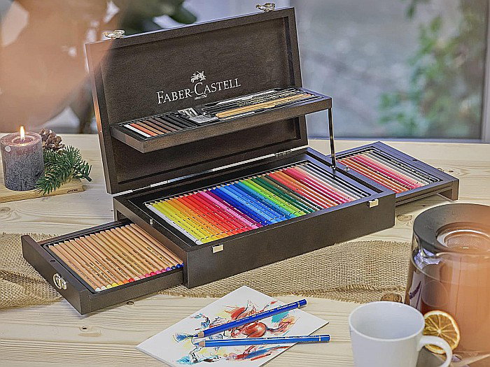 CUTIE LEMN COLECTIE ARTA SI GRAFICA FABER-CASTELL  FC110085SD [3]