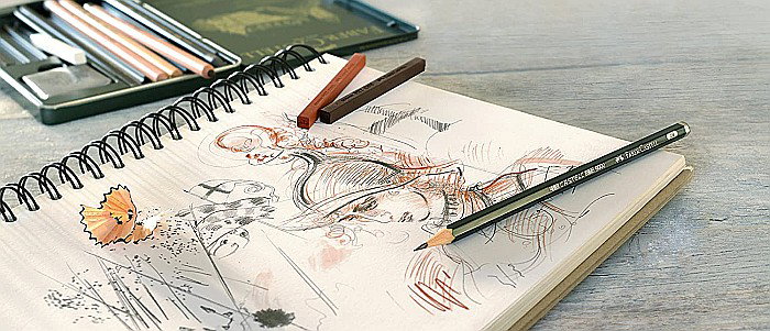 CUTIE LEMN 95 BUCATI PITT MONOCHROME 2 FABER-CASTELL FC112971SD [4]