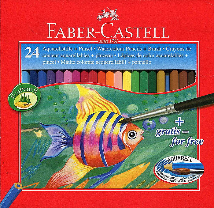 LEC CREIOANE COLORATE FABER-CASTELL 24/SET FC114425 [1]