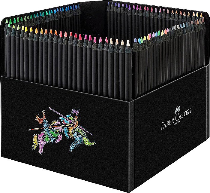 LEC CREIOANE COLORATE FABER-CASTELL BLACK EDITION 100/SET FC116411 [1]
