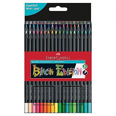 LEC CREIOANE COLORATE FABER-CASTELL BLACK EDITION 36/SET FC116436 [1]