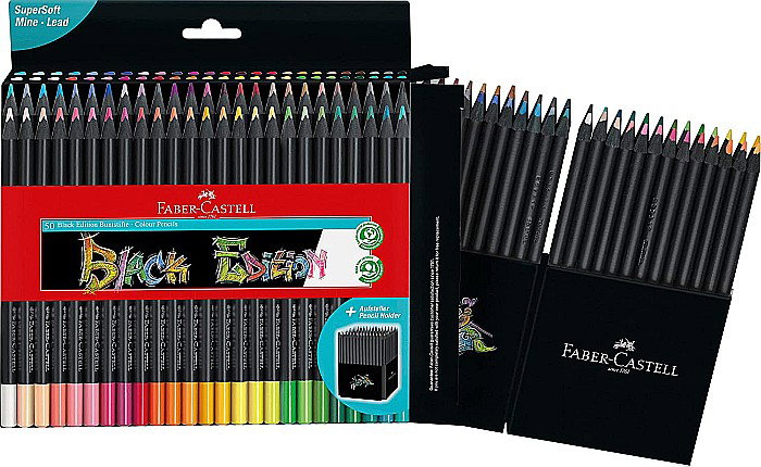 LEC CREIOANE COLORATE FABER-CASTELL BLACK EDITION 50/SET FC116450 [2]