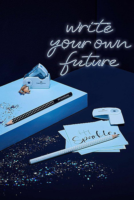 LEC CREION FABER-CASTELL GRIP SPARKLE B SKY FC118251 [3]
