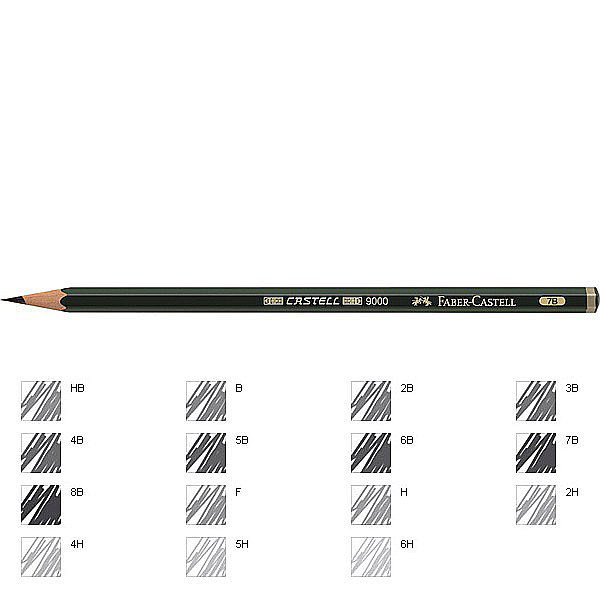 LEC CREION FABER CASTELL 9000 7B FC119007 [1]