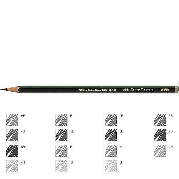 LEC CREION FABER CASTELL 9000 8B FC119008 [1]