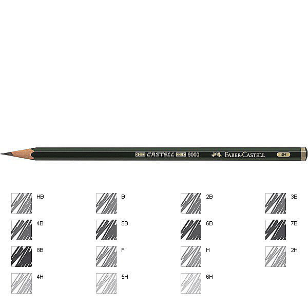 LEC CREION FABER CASTELL 9000 4H FC119014 [1]